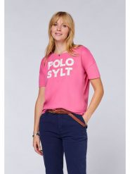 Polo Sylt Koszulka w kolorze różowym rozmiar: M. Różowe koszulki polo Polo Sylt, m, bez wzorów, z bawełny, bez kołnierzyka, bez ramiączek. Za 61.31 zł.
