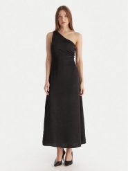 Vero Moda Sukienka koktajlowa Mollie 10335400 Czarny Regular Fit. Czarne sukienki Vero Moda, m, bez wzorów, z syntetyku, wizytowe, bez kołnierzyka, bez ramiączek. Za 229.99 zł.