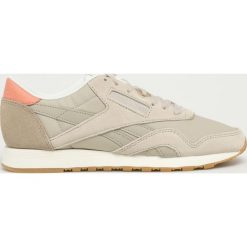 Reebok Classic - Buty Cl Nylon. Brązowe obuwie sportowe Reebok Classic, z gumy, bez zapięcia, Reebok Classic. W wyprzedaży za 249.90 zł.