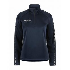 Bluza z zamkiem 1/2 dla kobiet Craft Squad 2.0. Niebieskie bluzy sportowe Craft, l, bez wzorów, z materiału, bez kaptura. Za 205.45 zł.