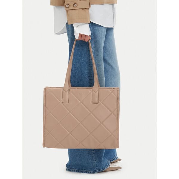Torebka JENNY. Brązowe shopper Jenny, bez wzorów, bez dodatków. Za 159.99 zł.