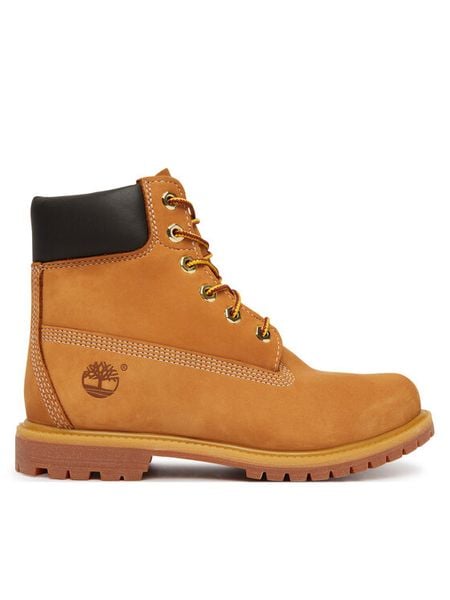 Timberland Trapery TB1103617131 Brązowy. Brązowe trapery i śniegowce Timberland, z nubiku. Za 1,099.00 zł.