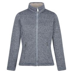 Damska/kobieca Bluza Polarowa Razia II Bonded Full Zip Fleece Jacket. Białe bluzy Regatta, na zimę, bez wzorów, z polaru, bez kaptura. Za 122.99 zł.
