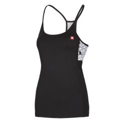 Damski tank top Ocun Artista. Czarne topy Ocun, s, bez wzorów, bez kołnierzyka, bez ramiączek. Za 206.50 zł.