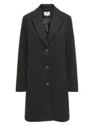 JDY Płaszcz przejściowy "Echo" w kolorze czarnym rozmiar: XL. Czarne płaszcze JDY, xl, bez wzorów, bez kaptura. Za 176.08 zł.