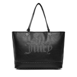 Torebka Juicy Couture. Czarne shopper Juicy Couture, bez wzorów, bez dodatków. Za 429.99 zł.