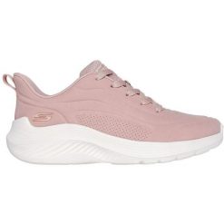 Buty sportowe damskie Skechers Bobs Squad Waves jus. Czerwone obuwie sportowe Skechers, bez zapięcia. W wyprzedaży za 290.00 zł.