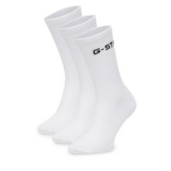 Skarpety krótkie G-Star Raw. Białe skarpety G-Star Raw, bez wzorów. Za 49.99 zł.
