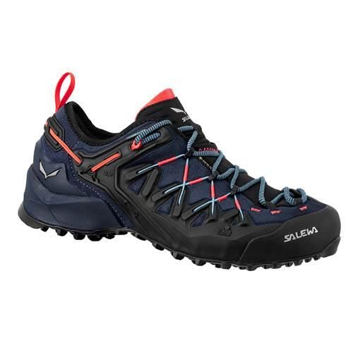 Buty trekkingowe damskie Salewa WS Wildfire Edge Gtx. Fioletowe trekkingi Salewa, z materiału, trekkingowe. Za 954.00 zł.