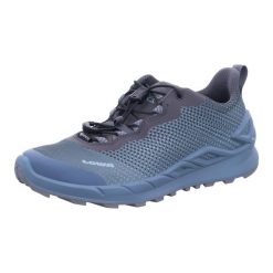 Buty trekkingowe damskie Lowa Merger Gtx Lo. Niebieskie trekkingi Lowa, z materiału, trekkingowe. Za 369.00 zł.