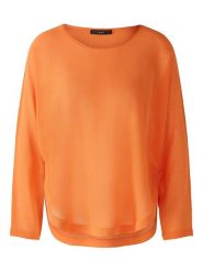 Oui Sweter w kolorze pomarańczowym rozmiar: 38. Pomarańczowe swetry Oui, bez wzorów, z bawełny, bez ramiączek. Za 126.99 zł.