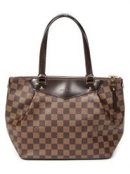 Louis Vuitton Torebka w kolorze jasnobrązowo-brązowym - 25 x 23 x 14 cm rozmiar: onesize. Brązowe torebki klasyczne Louis Vuitton, bez wzorów, z materiału, bez dodatków. Za 4,950.99 zł.