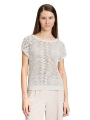 BETTY & CO Sweter w kolorze kremowym rozmiar: 42. Brązowe swetry Betty & Co, bez wzorów, z poliamidu, bez ramiączek. Za 126.99 zł.