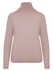 Malo Optimum Golf w kolorze szaroróżowym rozmiar: XS. Różowe golfy Malo Optimum, xs, bez wzorów, z kaszmiru, bez ramiączek. Za 282.80 zł.