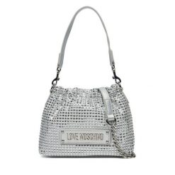 Torebka LOVE MOSCHINO. Szare torebki klasyczne Love Moschino, bez wzorów, bez dodatków. Za 519.99 zł.