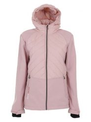 Peak Mountain Kurtka softshellowa "Ander" w kolorze jasnoróżowym rozmiar: L. Różowe kurtki sportowe Peak Mountain, l, bez wzorów, bez kaptura, outdoorowe. Za 274.95 zł.