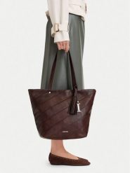 Lasocki Torebka CEO-LSK-L-034-10 Brązowy. Brązowe shopper Lasocki, bez wzorów, ze skóry, bez dodatków. Za 189.99 zł.