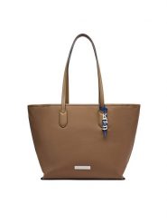 KARL LAGERFELD Torebka B1W30012 Brązowy. Brązowe shopper KARL LAGERFELD, bez wzorów, z materiału, bez dodatków. Za 999.99 zł.