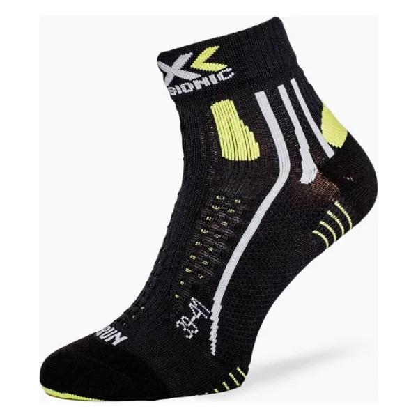 X-Socks Skarpety Effektor Runn Ing Short , czarny, rozmiar S. Czarne skarpety X Socks, bez wzorów, z materiału. W wyprzedaży za 69.99 zł.