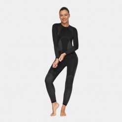 Bielizna termoaktywna turystyczna damska Alpinus Active Base Layer Set. Czarna bielizna sportowa Alpinus, l, bez wzorów. Za 341.03 zł.