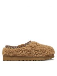 Ugg Kapcie W M Tasman Maxi 1158356 Brązowy. Brązowe obuwie domowe UGG, bez wzorów, z materiału, bez zapięcia. Za 619.99 zł.