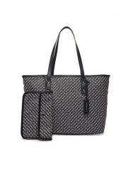 John Richmond Torebka RWP25122BO Czarny. Czarne shopper John Richmond, bez wzorów, z materiału, bez dodatków. Za 269.99 zł.
