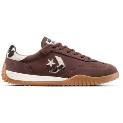 Buty sportowe Converse Run Star Trainer Suede. Brązowe obuwie sportowe Converse, z zamszu, bez zapięcia, na fitness i siłownię. Za 590.00 zł.