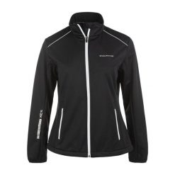 Kurtka do narciarstwa biegowego damska Endurance Zora XCS. Czarne kurtki narciarskie ENDURANCE, bez wzorów, z softshellu, bez kaptura, narciarskie. Za 299.99 zł.