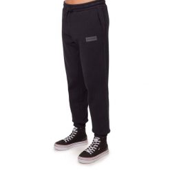 Spodnie damskie Napapijri M-Suze. Czarne spodnie dresowe Napapijri, l, bez wzorów, z dresówki. Za 269.99 zł.
