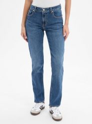 Gant Dżinsy - Mid Blue Broken Kobiety Bawełna niebieski jednolity, 30-32. Niebieskie jeansy GANT, bez wzorów. Za 699.95 zł.