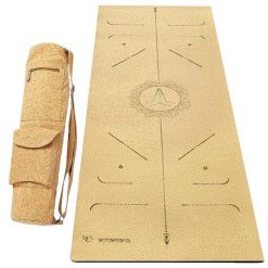 Mata do jogi korka Hi-tech 6mm +Torba z korka, 3 materiały dla większej wygody 4. Brązowe torby na ramię ACHAMANA, bez wzorów, z bawełny, sportowe, na ramię, duże, bez dodatków. Za 529.00 zł.