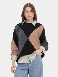 Barbour Sweter LKN1678MI11 Kolorowy Regular Fit. Swetry Barbour, bez wzorów, z wełny, bez ramiączek. Za 659.99 zł.