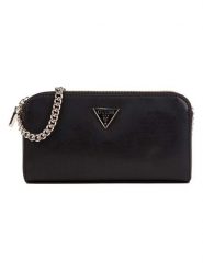 Guess Torebka w kolorze czarnym - 23 x 13 x 5 cm rozmiar: onesize. Czarne torby na ramię Guess, z aplikacjami, z materiału, na ramię, bez dodatków. Za 369.82 zł.