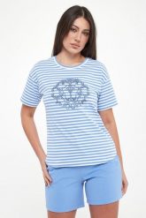 T-shirt damski w paski Tele JOOP!. T-shirty Joop!, xxs, bez wzorów, bez kołnierzyka, bez ramiączek. Za 449.00 zł.