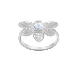 Pierścionek Honey z kwarcem posrebrzany. Pierścionki Lilou, z kwarcem, posrebrzane. Za 219.00 zł.