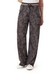 Scotch & Soda Spodnie w kolorze ciemnobrązowym rozmiar: XS. Brązowe spodnie materiałowe Scotch & Soda, xs, bez wzorów, z materiału, z podwyższonym stanem. Za 166.10 zł.
