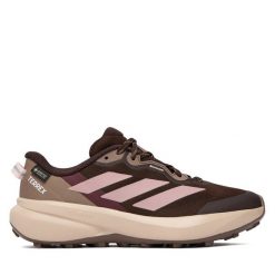 Trekkingi adidas. Brązowe trekkingi Adidas, z gore-texu, trekkingowe. Za 529.99 zł.