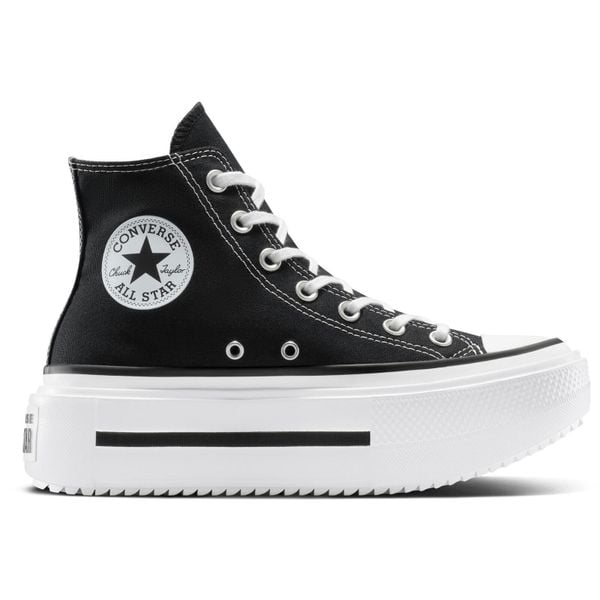 Buty sportowe Converse Chuck Taylor All Star Lift Double Stack. Czarne obuwie sportowe Converse, bez zapięcia, na fitness i siłownię. Za 690.00 zł.