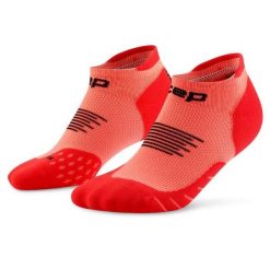 Damskie skarpety kompresyjne do biegania stopki sportowe Core Run. Brązowe skarpety CEP, bez wzorów, z elastanu. Za 74.00 zł.