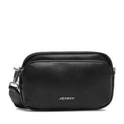 Torebka JENNY. Czarne listonoszki Jenny, bez wzorów, bez dodatków. Za 99.99 zł.