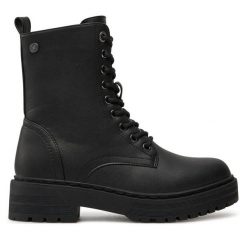 Botki Refresh. Czarne botki Refresh, bez wzorów, bez obcasa, na płaskiej podeszwie, bez zapięcia. Za 339.99 zł.