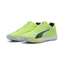 Buty do piłki ręcznej unisex Accelerate Turbo 4 PUMA. Białe obuwie sportowe Puma, bez zapięcia, do piłki ręcznej. Za 462.15 zł.