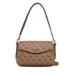 Torebka Guess. Brązowe torebki klasyczne Guess, z aplikacjami, bez dodatków. Za 469.99 zł.