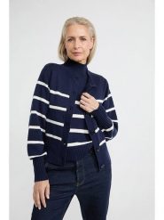 Josephine & Co Kardigan w kolorze granatowo-białym rozmiar: S. Białe kardigany Josephine & Co, s, bez wzorów, z kaszmiru. Za 178.37 zł.