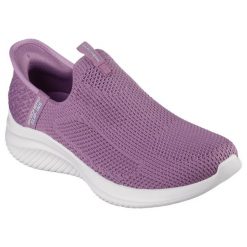 Buty sportowe Sneakersy damskie, Slip-Ins: Ultra Flex 3.0 - Easy Win. Fioletowe obuwie sportowe Skechers, bez zapięcia, trekkingowe. Za 399.99 zł.