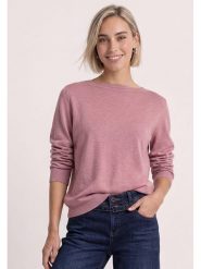 Street One Sweter w kolorze jasnoróżowym rozmiar: 40. Różowe swetry Street One, bez wzorów, bez ramiączek. Za 100.45 zł.