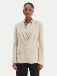 Guess Marynarka W6RN54 KCMU2 Beżowy Regular Fit. Brązowe marynarki i żakiety Guess, xl, z aplikacjami, z syntetyku. Za 619.99 zł.