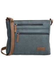 Beagles Torebka "Brunete" w kolorze niebieskim - 23 x 19 x 7 cm rozmiar: onesize. Niebieskie torby na ramię Beagles, bez wzorów, z materiału, na ramię, bez dodatków. Za 65.99 zł.