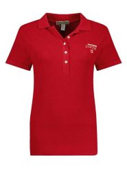 ANAPURNA Koszulka polo "Kelodana" w kolorze czerwonym rozmiar: XXL. Czerwone bluzki ANAPURNA, xxl, bez wzorów, z bawełny, bez kołnierzyka, bez ramiączek. Za 88.02 zł.
