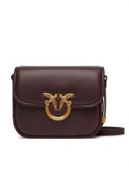 PINKO Torebka Love Box Bag Fl Mini PE 25 PLTT 104297 A26L Fioletowy. Fioletowe listonoszki Pinko, bez wzorów, ze skóry, bez dodatków. Za 1,059.00 zł.